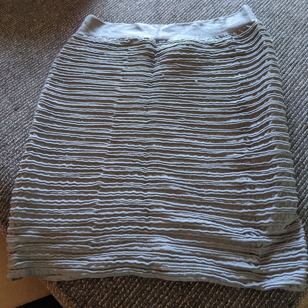Grey bandage type skirt